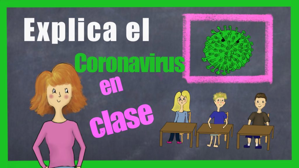 explicar coronavirus en el aula