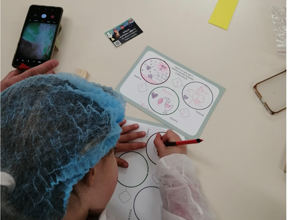 microscopio infantil